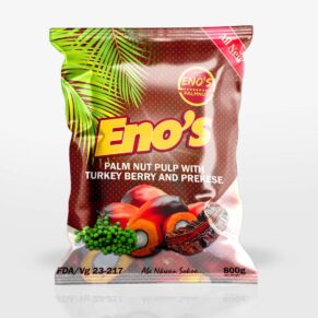 Palm nut pulp product packaging design